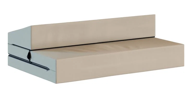 Rozkládací zahradní pohovka SUZI GARDEN BÉŽOVÁ voděodolná 120x200 výška 9 cm