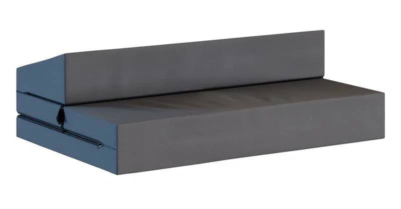 Rozkládací zahradní pohovka SUZI GARDEN ŠEDÁ voděodolná 120x200 výška 9 cm