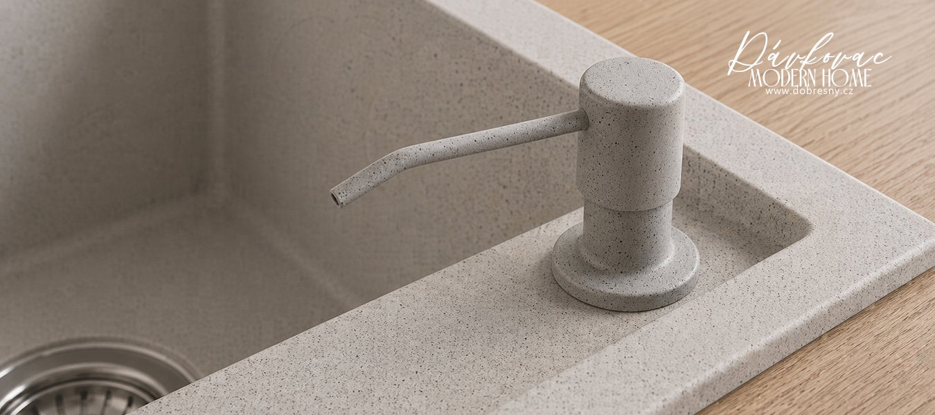 Dávkovač na čistiace prostriedky – SIVÝ