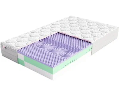 Pěnová matrace AVELLINO NANO JERSEY BORDER VISCO 80x200 cm 27 cm