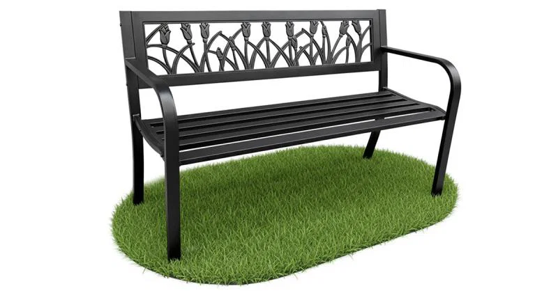 Zahradní lavice LISSA 124x75x33cm