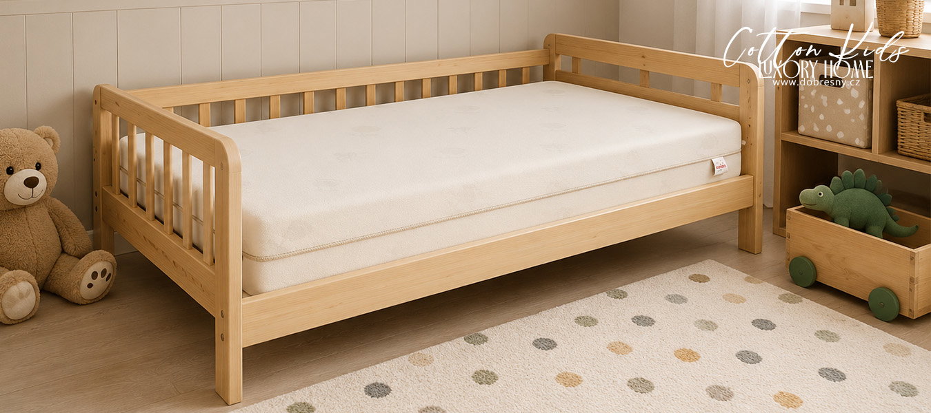 Poťah na matrac COTTON KIDS 80x180x9cm