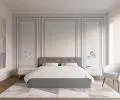 Čalouněná postel CRYSTAL šedá 160x200 s dřevěným roštem
