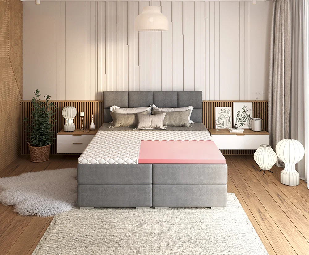 VISCO přistýlka 180x200 cm z paměťové pěny 4 cm