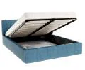 Čalouněná postel FLORIDA 90x200 s kovovým zdvižným roštem TYRKYSOVA