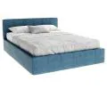 Čalouněná postel FLORIDA 120x200 s kovovým zdvižným roštem TYRKYSOVA