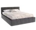 Čalouněná postel FLORIDA 140x200 s kovovým zdvižným roštem GRAFIT