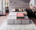 Exklusivní taštičková matrace CALYPSO SILVERCARE 90x200 cm 32 cm
