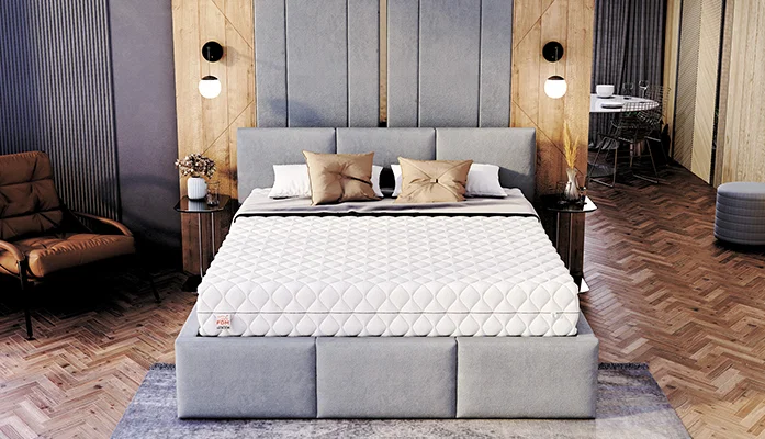 Taštičková matrace MERANO MAX JERSEY 90x200 cm s kokosem 24 cm