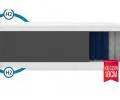 Taštičková matrace TREVISO MAX JERSEY 100x200 cm 22 cm