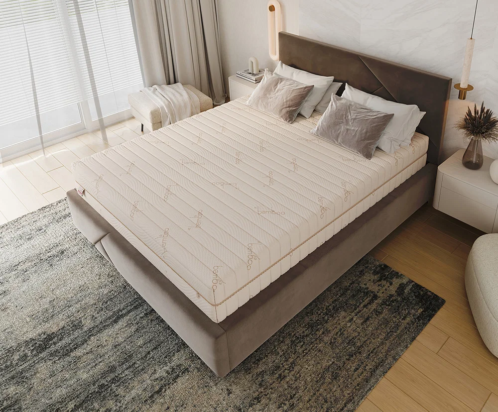 Ortopedická pěnová matrace s latexem RELAX Bamboo 21 cm – 120×200 cm