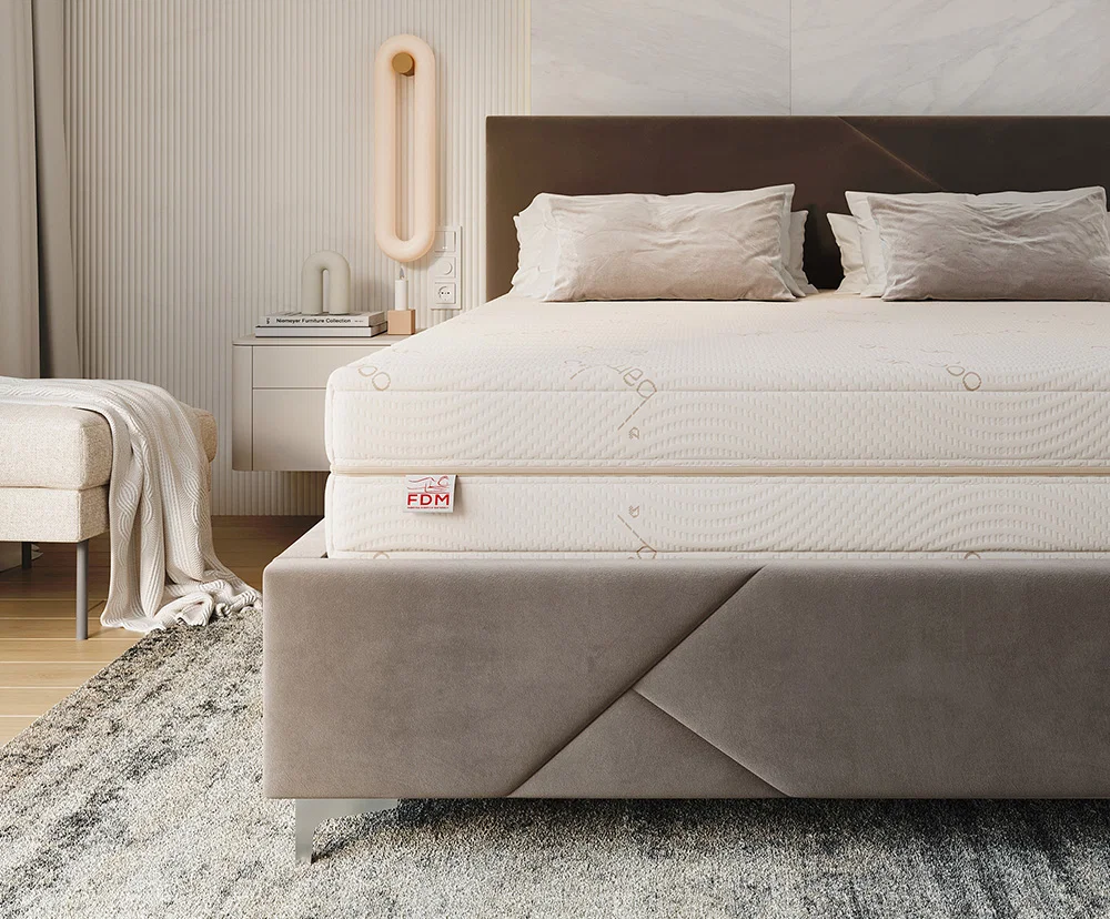 Ortopedická pěnová matrace s latexem RELAX Bamboo 21 cm – 180×200 cm
