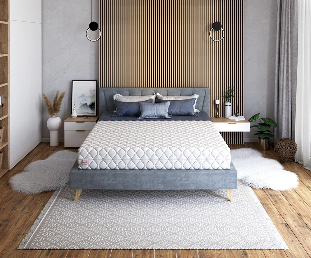 Taštičková matrace VERO MAX 90x190 cm s visco pěnou 24cm