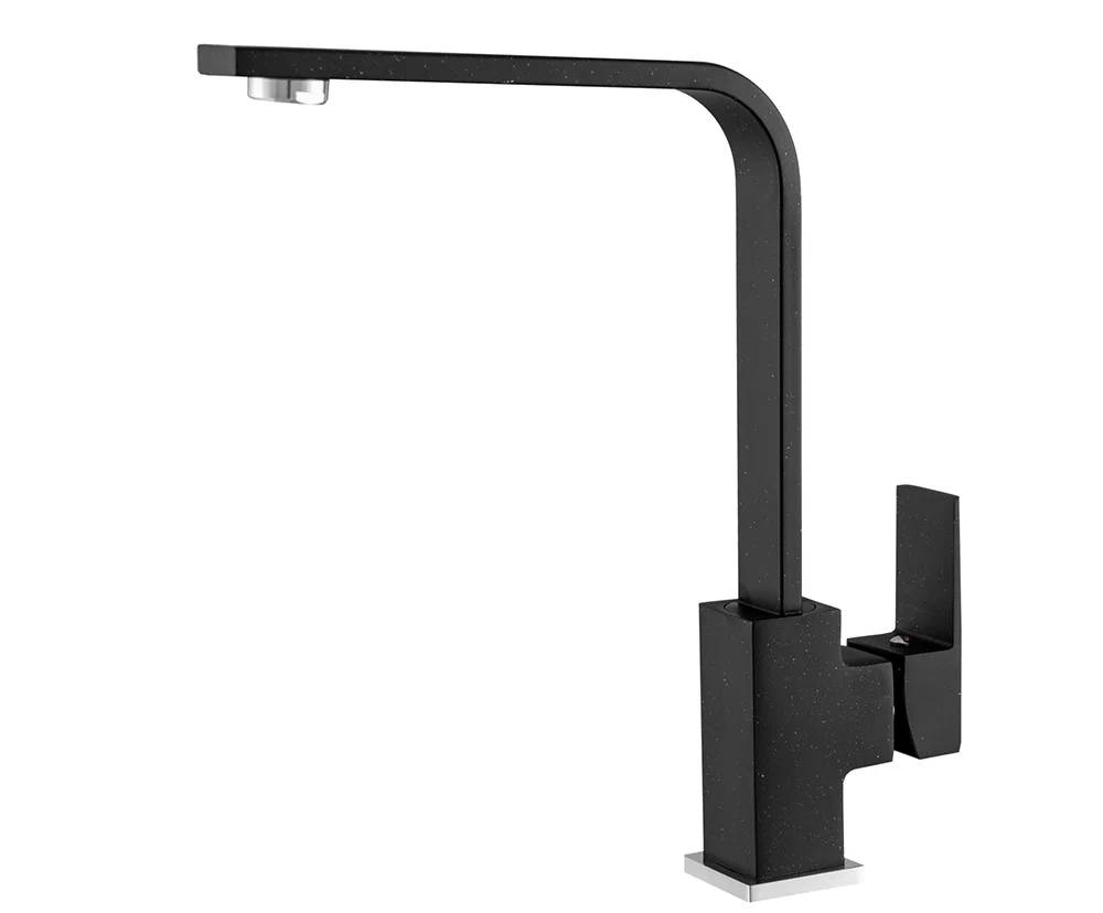 Granitový dřez BIG DON + baterie NOOK ČERNÁ ŽULA 52 x 49 x 21cm
