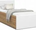 Postel PANAMA KLASIK 90x200 + rošt DUB-BÍLÁ