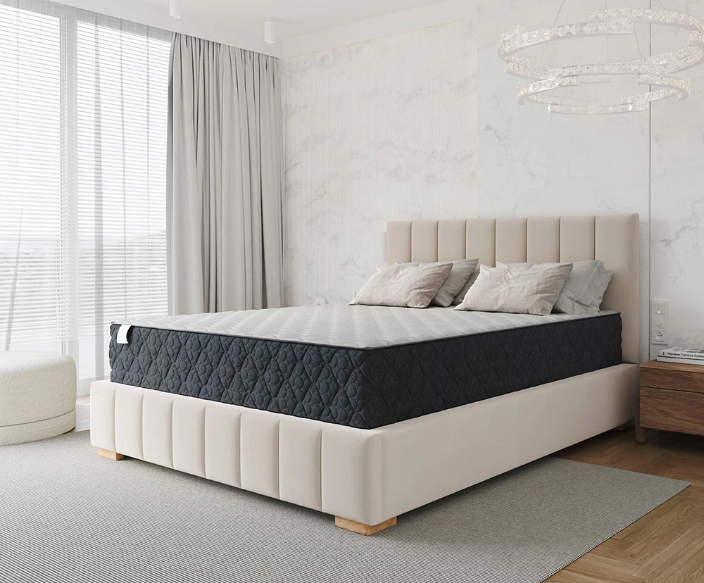 Pěnová matrace MERIDO 160x200 cm HR pěna Silver Care potah 30 cm