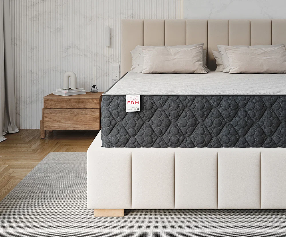 Pěnová matrace MERIDO 160x200 cm HR pěna Silver Care potah 30 cm