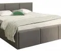 Manželská postel PANAMA T 120x200 se zvedacím kovovým roštem ŠEDÁ