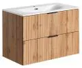 Koupelnová skříňka pod umyvadlo ADEL OAK 80 cm