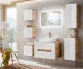 Koupelnová skříňka pod umyvadlo ARUBA WHITE 2S 40 cm