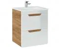 Koupelnová skříňka pod umyvadlo ARUBA WHITE 50 cm