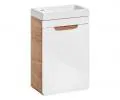 Koupelnová skříňka pod umyvadlo ARUBA WHITE 1S 40 cm