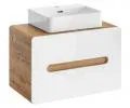 Koupelnová skříňka ARUBA WHITE 80 cm