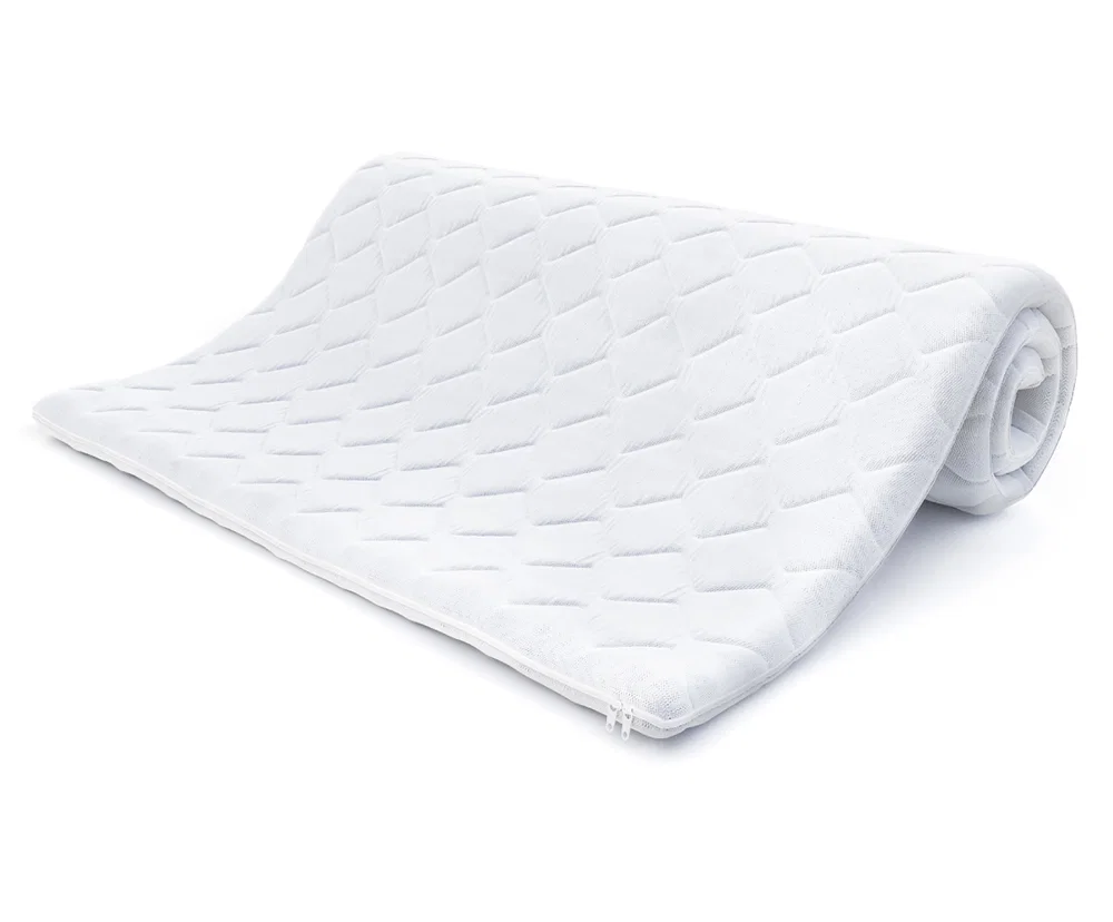 Přistýlka z profilované 7zónové pěny HR H30 +kokos 130x200 cm BLACK 6 cm