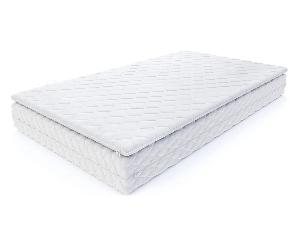 Přistýlka z profilované 7zónové pěny HR H30 +kokos 130x200 cm BLACK 6 cm