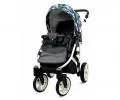 Kočárek 4v1 BabyLux Optimal Grey Moro