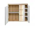 Zrcadlová koupelnová skříňka BAHAMA WHITE 80 cm