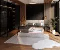 Taštičková matrace BLACK MAX JACQUARD 80x200 cm s kokosem a latexem 26 cm