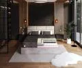 Taštičková matrace BLACK MAX JACQUARD 160x200 cm s kokosem a latexem 26 cm