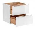 Koupelnová skříňka pod umyvadlo CAPRI WHITE 60 cm
