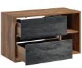 Koupelnová sestava HAMPTON SHADOW se zrcadlem 60 cm