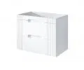 Koupelnová skříňka pod umyvadlo FIJI WHITE 80 cm