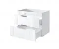 Koupelnová skříňka pod umyvadlo FIJI WHITE 80 cm