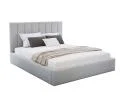 Čalouněná postel COLORADO 120x200 s kovovým zdvižným roštem SVĚTLE ŠEDÁ Paris