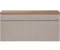 Set koupelnová skříňka pod umyvadlo ICONIC CASHMERE 100cm s deskou