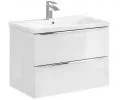 Koupelnová skříňka pod umyvadlo CAPRI WHITE 80 cm