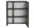 Koupelnová zrcadlová skříňka MONAKO GREY 60 cm