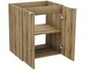 Koupelnová skříňka pod umyvadlo NOVA OAK police 50 cm