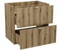 Koupelnová skříňka pod umyvadlo NOVA OAK šuplíky 60 cm