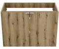 Koupelnová skříňka pod umyvadlo NOVA OAK police 80 cm