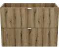 Koupelnová skříňka pod umyvadlo NOVA OAK šuplíky 80 cm