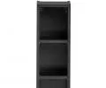 Koupelnový regál horní SANTA FE BLACK 20cm