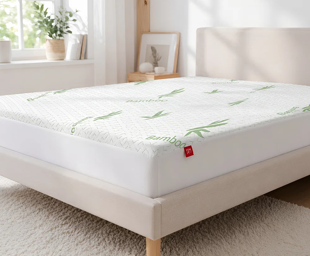 Nepromokavý bambusový chránič matrace 60x120 cm