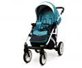 Kočárek 3v1 BabyLux White Lux Malachit