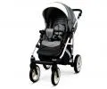 Kočárek 3v1 BabyLux White Lux Carbon