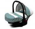 Kočárek 3v1 BabyLux White Lux Bottle Green